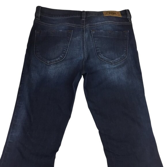 Diesel Industry Livier-Flare Super Slim-Flare Stretch Low Waist Womens 31 Jeans - Picture 7 of 13